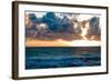 Depoe Bay Sunset II-Erin Berzel-Framed Photographic Print