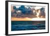 Depoe Bay Sunset II-Erin Berzel-Framed Photographic Print