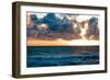 Depoe Bay Sunset II-Erin Berzel-Framed Photographic Print