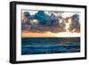 Depoe Bay Sunset II-Erin Berzel-Framed Photographic Print