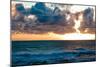 Depoe Bay Sunset II-Erin Berzel-Mounted Photographic Print