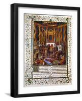 Deportation Of Jews-Jean Fouquet-Framed Giclee Print