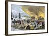 Deportation of the Acadians by the British, 1755-null-Framed Giclee Print