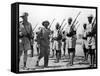 Deposed Ethiopian Leader, Haile Selassie with Ethiopians Soldiers Fighting for British, Mar 10 1941-null-Framed Stretched Canvas