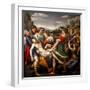 Deposition, 1507 Oil on Panel-Raphael-Framed Giclee Print