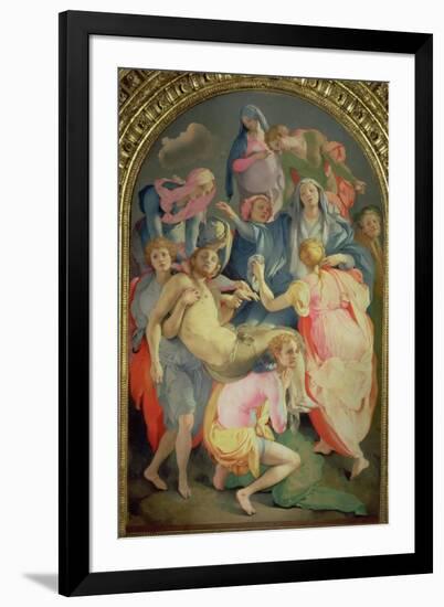 Deposition, 1528-Jacopo da Carucci Pontormo-Framed Giclee Print