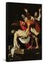 Deposition, 1602-4-Caravaggio-Framed Stretched Canvas