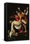 Deposition, 1602-4-Caravaggio-Framed Stretched Canvas