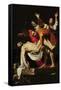 Deposition, 1602-4-Caravaggio-Framed Stretched Canvas