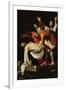 Deposition, 1602-4-Caravaggio-Framed Giclee Print