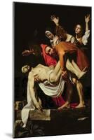 Deposition, 1602-4-Caravaggio-Mounted Giclee Print