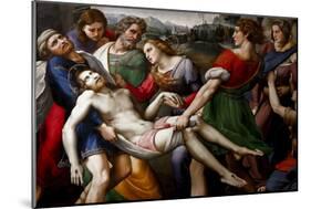 Deposition by Raphael Raffaello Sanzio of Urbino-Raphael-Mounted Giclee Print