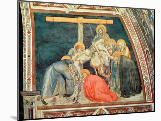 Deposition, C.1320 (Fresco)-Pietro Lorenzetti-Mounted Giclee Print