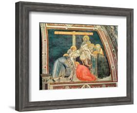 Deposition, C.1320 (Fresco)-Pietro Lorenzetti-Framed Giclee Print