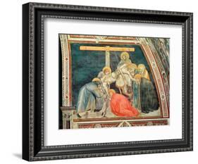 Deposition, C.1320 (Fresco)-Pietro Lorenzetti-Framed Giclee Print