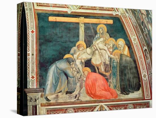 Deposition, C.1320 (Fresco)-Pietro Lorenzetti-Stretched Canvas