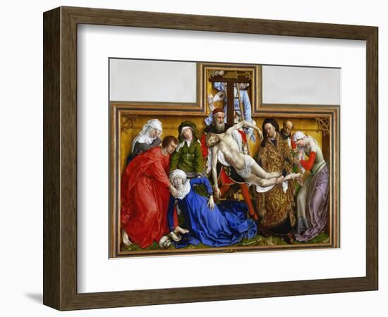 Deposition, circa 1436-Rogier van der Weyden-Framed Giclee Print