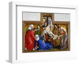 Deposition, circa 1436-Rogier van der Weyden-Framed Giclee Print