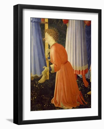 Deposition from Cross or Altarpiece of Holy Trinity, Circa 1432-Giovanni Da Fiesole-Framed Giclee Print