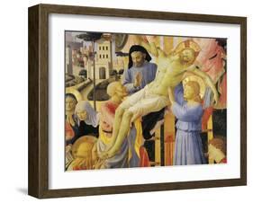 Deposition from Cross or Altarpiece of Holy Trinity-Giovanni Da Fiesole-Framed Giclee Print