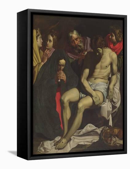 Deposition from the Cross (Oil on Canvas)-Abraham Janssens Van Nuyssen-Framed Stretched Canvas