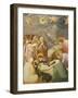 Deposition from the Cross, or The Lamentation, Fresco-Giotto di Bondone-Framed Giclee Print