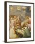 Deposition from the Cross, or The Lamentation, Fresco-Giotto di Bondone-Framed Giclee Print