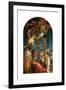 Deposition from the Cross-Rosso Fiorentino-Framed Art Print