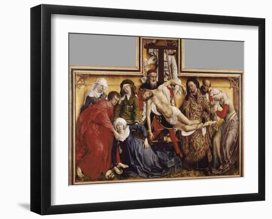 Deposition from the Cross-Rogier van der Weyden-Framed Art Print