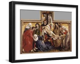 Deposition from the Cross-Rogier van der Weyden-Framed Art Print