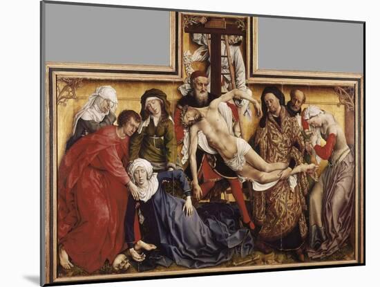 Deposition from the Cross-Rogier van der Weyden-Mounted Art Print