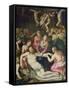 Deposition from the Cross-Agnolo Bronzino-Framed Stretched Canvas