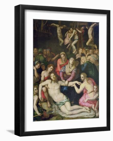 Deposition from the Cross-Agnolo Bronzino-Framed Giclee Print