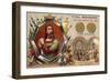 Deposition of Childeric III, 752-null-Framed Giclee Print