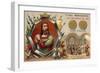 Deposition of Childeric III, 752-null-Framed Giclee Print