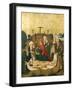 Deposition of Christ, Detail from Altarpiece for High Altarpiece of Church of St Martin in Colmar-Caspar Isenmann-Framed Giclee Print