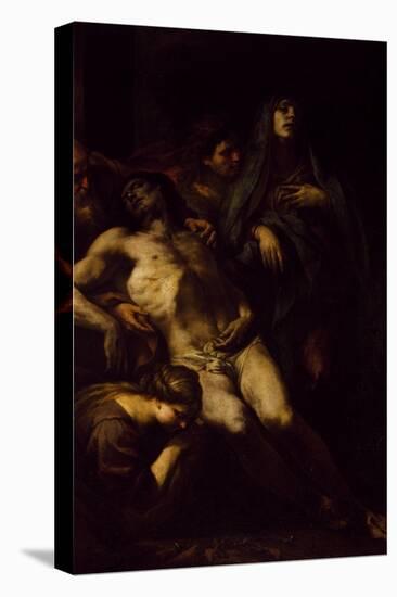 Deposition of Christ.-Andrea Vaccaro-Stretched Canvas