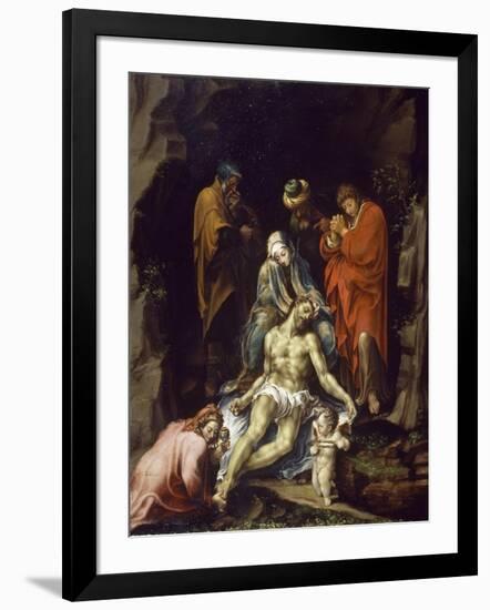 Deposition of Christ-Lelio Orsi-Framed Giclee Print