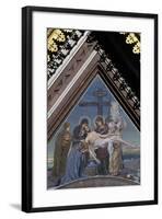 Deposition of Jesus from Cross, Mosaic on Tympanum on Cathedral of Resurrection of Christ-null-Framed Giclee Print