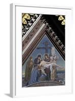 Deposition of Jesus from Cross, Mosaic on Tympanum on Cathedral of Resurrection of Christ-null-Framed Giclee Print