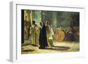 Deposition of Pope Silverio, 537-Cesare Maccari-Framed Giclee Print