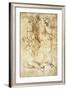 Deposition, Preparatory Study-Raphael-Framed Giclee Print