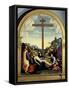 Deposition with Joseph of Arimathea-Francesco Francia-Framed Stretched Canvas