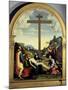 Deposition with Joseph of Arimathea-Francesco Francia-Mounted Giclee Print