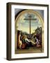 Deposition with Joseph of Arimathea-Francesco Francia-Framed Giclee Print