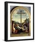 Deposition with Joseph of Arimathea-Francesco Francia-Framed Giclee Print