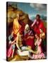 Deposition with Virgin Mary and Saints, 1523-24-Andrea del Sarto-Stretched Canvas