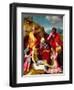 Deposition with Virgin Mary and Saints, 1523-24-Andrea del Sarto-Framed Premium Giclee Print