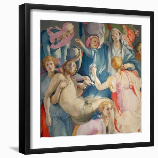 Deposizione-Jacopo da Carucci Pontormo-Framed Giclee Print