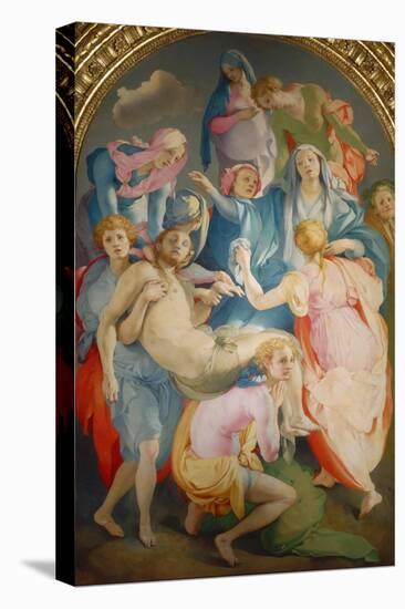 Deposizione-Jacopo da Carucci Pontormo-Stretched Canvas